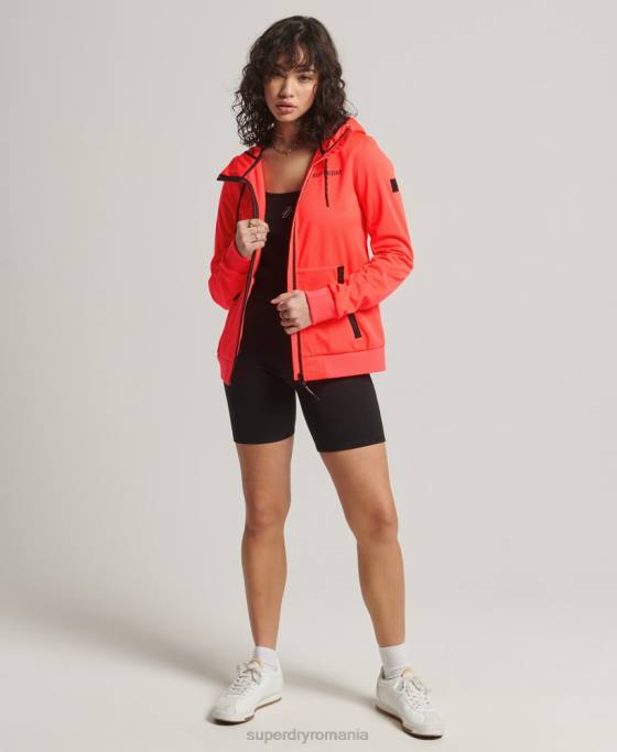 Superdry jachetă tech softshell îmbrăcăminte coral femei JX0Z5597