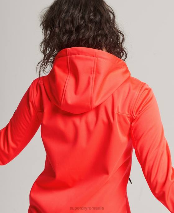 Superdry jachetă tech softshell îmbrăcăminte coral femei JX0Z5597