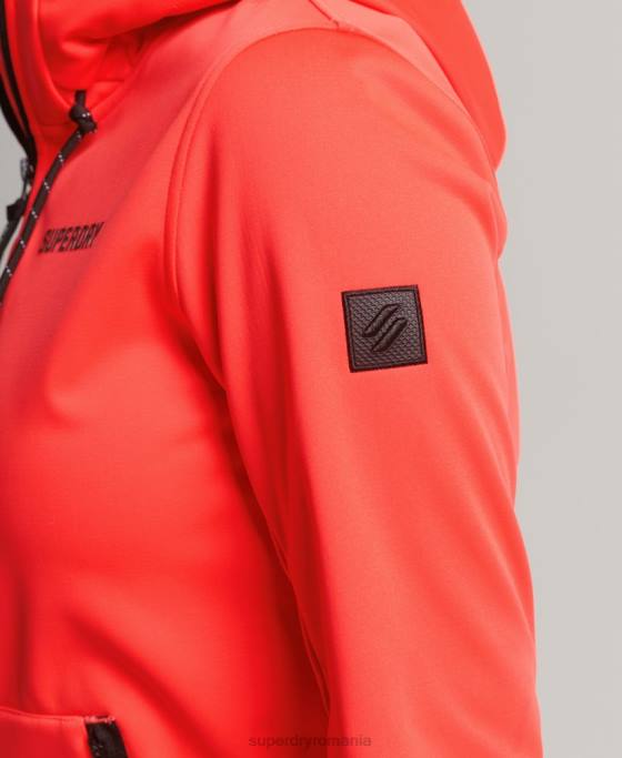 Superdry jachetă tech softshell îmbrăcăminte coral femei JX0Z5597