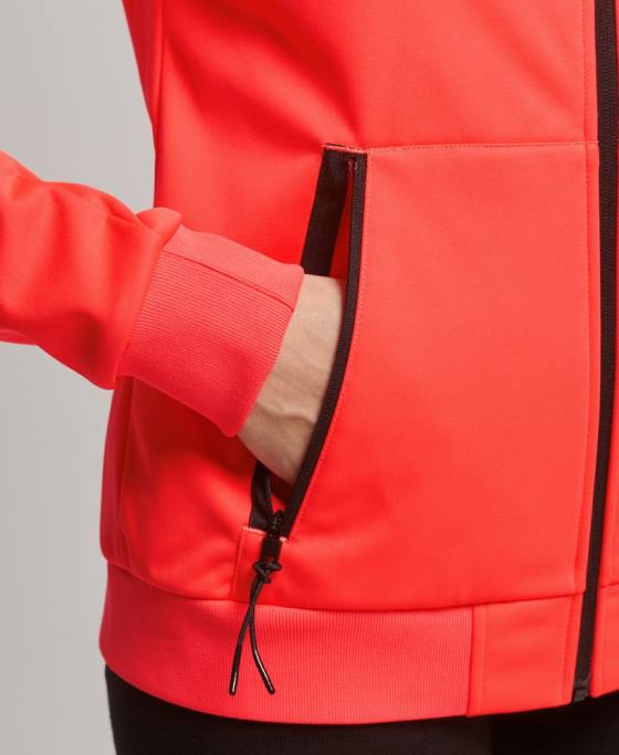 Superdry jachetă tech softshell îmbrăcăminte coral femei JX0Z5597
