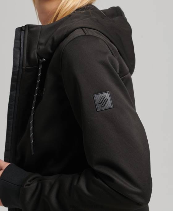 Superdry jachetă tech softshell îmbrăcăminte negru femei JX0Z5554