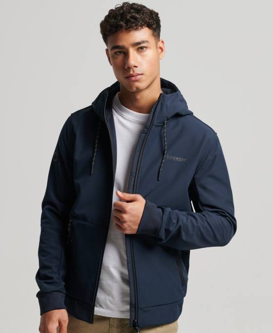 Superdry jachetă trekker code tech îmbrăcăminte marina bărbați JX0Z1139