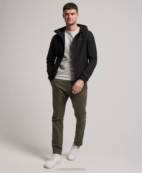 Superdry jachetă trekker code tech îmbrăcăminte negru bărbați JX0Z942
