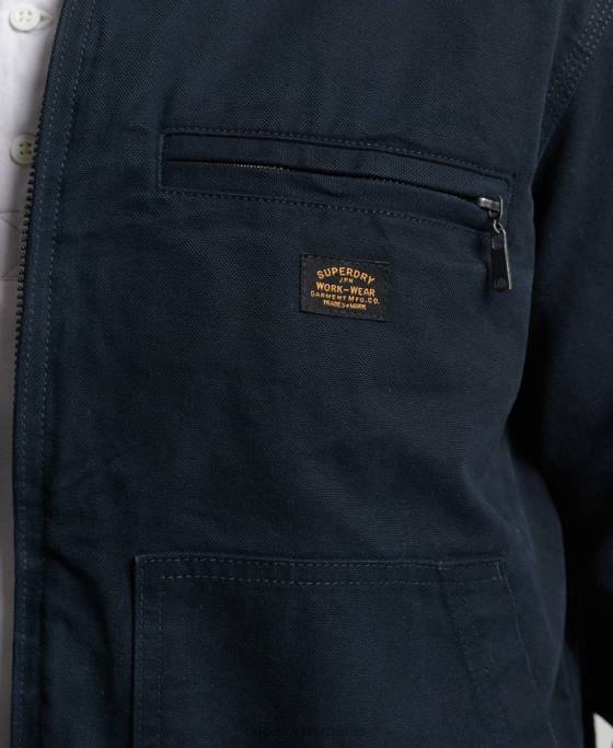 Superdry jachetă vintage ranch harrington îmbrăcăminte marina bărbați JX0Z1030