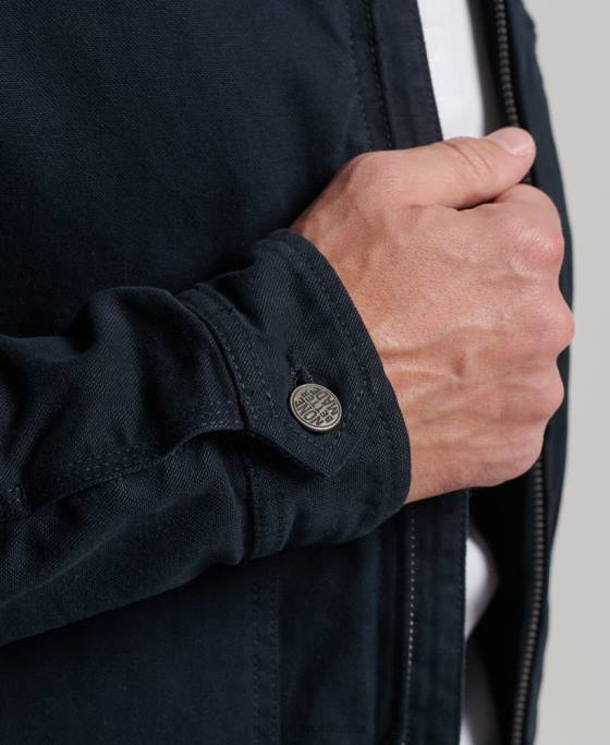 Superdry jachetă vintage ranch harrington îmbrăcăminte marina bărbați JX0Z1030