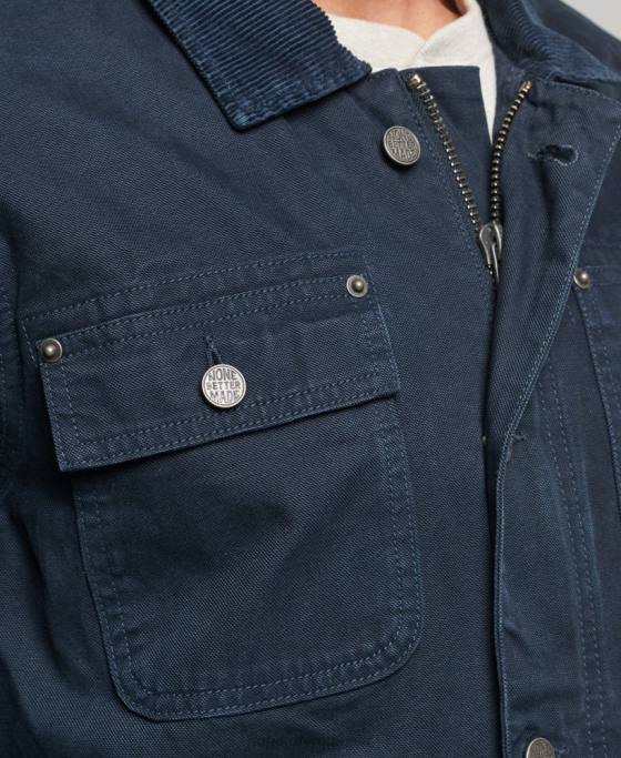 Superdry jachetă vintage ranch îmbrăcăminte marina bărbați JX0Z4440