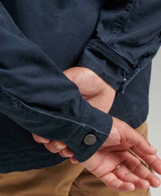 Superdry jachetă vintage ranch îmbrăcăminte marina bărbați JX0Z4440