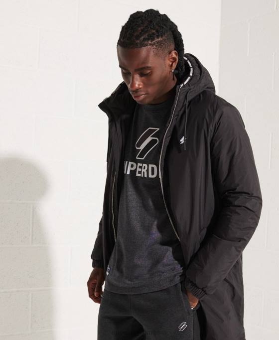 Superdry jachetă windbreaker touchline sd îmbrăcăminte negru bărbați JX0Z1151