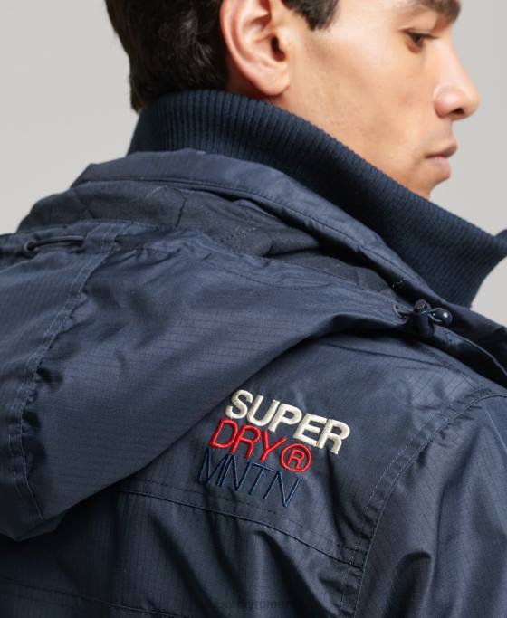 Superdry jachetă windcheater mountain sd îmbrăcăminte marina bărbați JX0Z1014