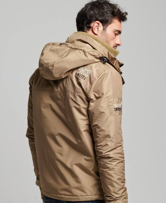 Superdry jachetă windcheater mountain sd îmbrăcăminte maro bărbați JX0Z1111