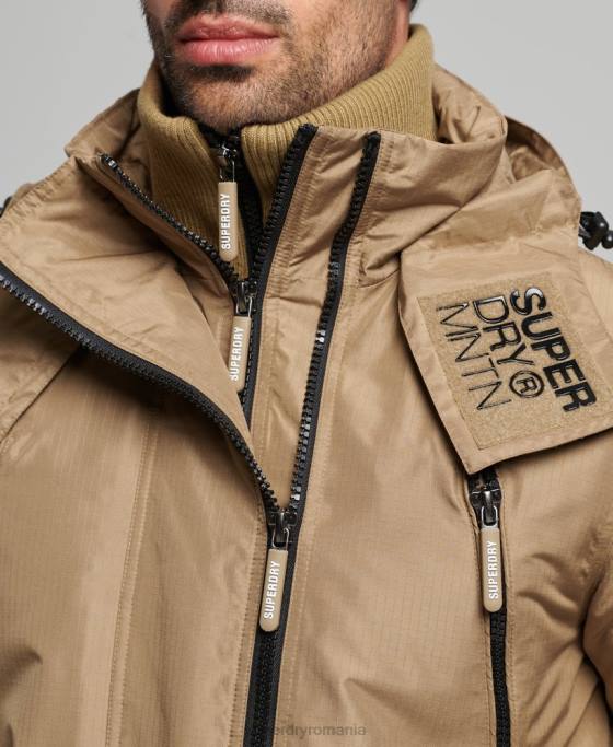 Superdry jachetă windcheater mountain sd îmbrăcăminte maro bărbați JX0Z1111