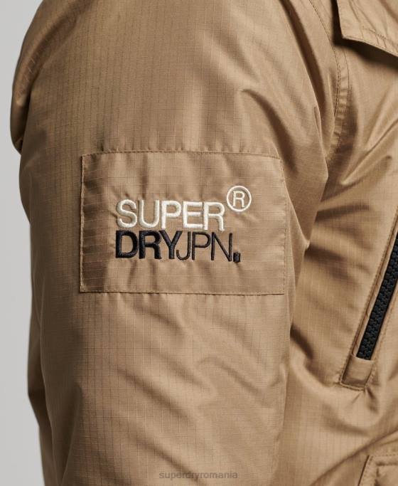 Superdry jachetă windcheater mountain sd îmbrăcăminte maro bărbați JX0Z1111