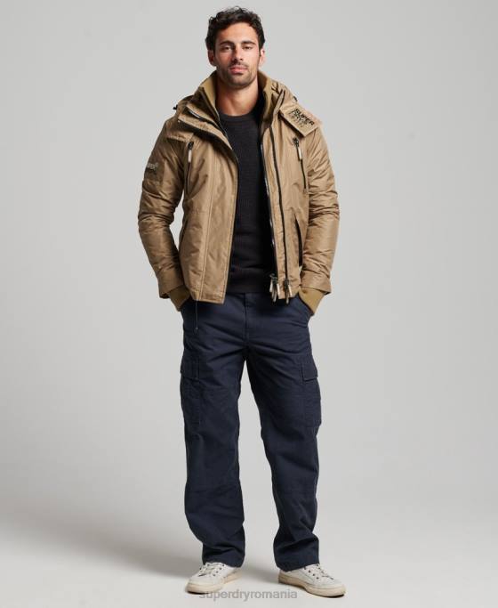 Superdry jachetă windcheater mountain sd îmbrăcăminte maro bărbați JX0Z1111