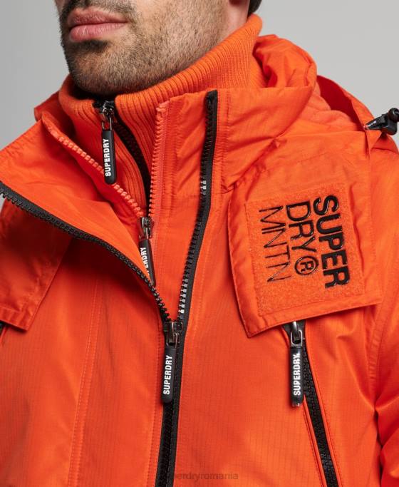 Superdry jachetă windcheater mountain sd îmbrăcăminte portocale bărbați JX0Z944