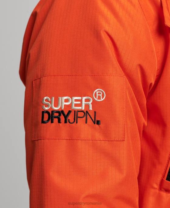Superdry jachetă windcheater mountain sd îmbrăcăminte portocale bărbați JX0Z944
