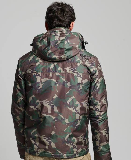 Superdry jachetă windcheater mountain sd îmbrăcăminte verde bărbați JX0Z1015