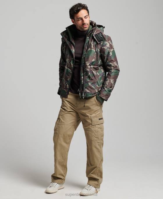 Superdry jachetă windcheater mountain sd îmbrăcăminte verde bărbați JX0Z1015