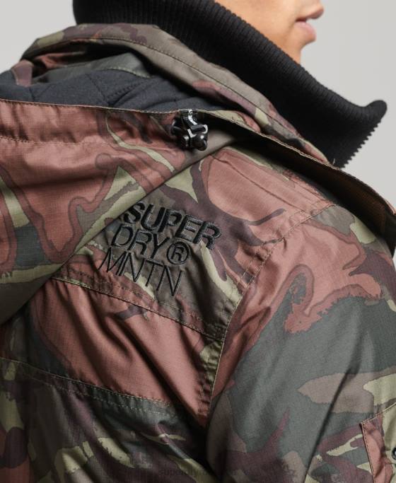 Superdry jachetă windcheater mountain sd îmbrăcăminte verde bărbați JX0Z1075