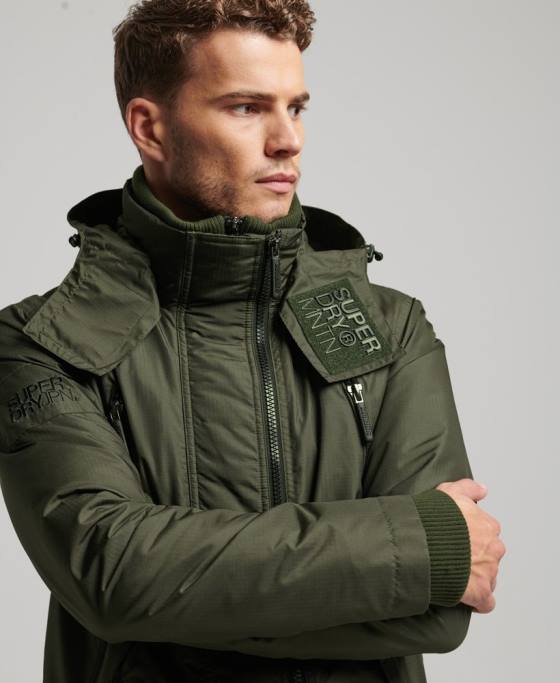 Superdry jachetă windcheater mountain sd îmbrăcăminte verde bărbați JX0Z950