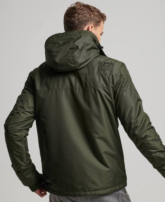 Superdry jachetă windcheater mountain sd îmbrăcăminte verde bărbați JX0Z950