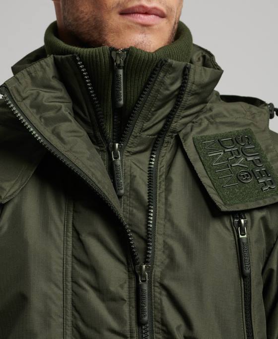 Superdry jachetă windcheater mountain sd îmbrăcăminte verde bărbați JX0Z950