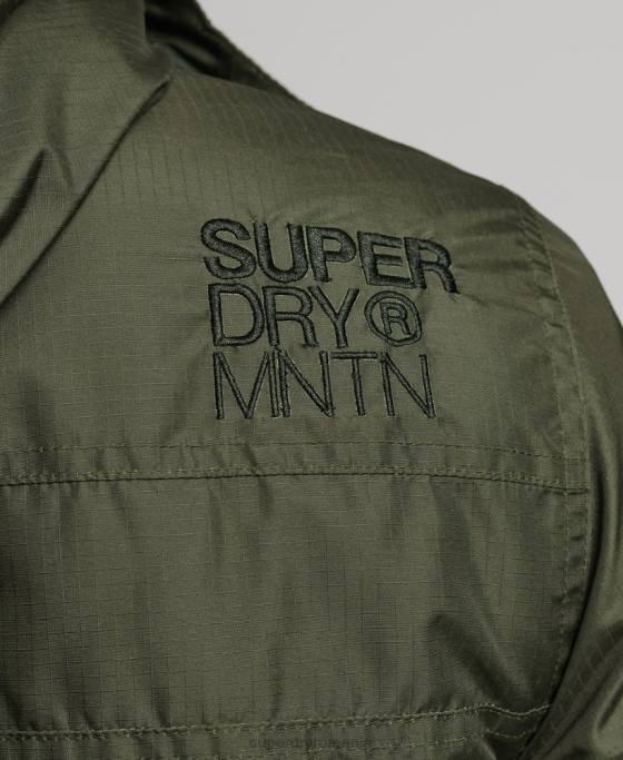 Superdry jachetă windcheater mountain sd îmbrăcăminte verde bărbați JX0Z950