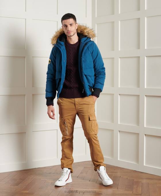 Superdry jacob crew jumper îmbrăcăminte roșu bărbați JX0Z5347