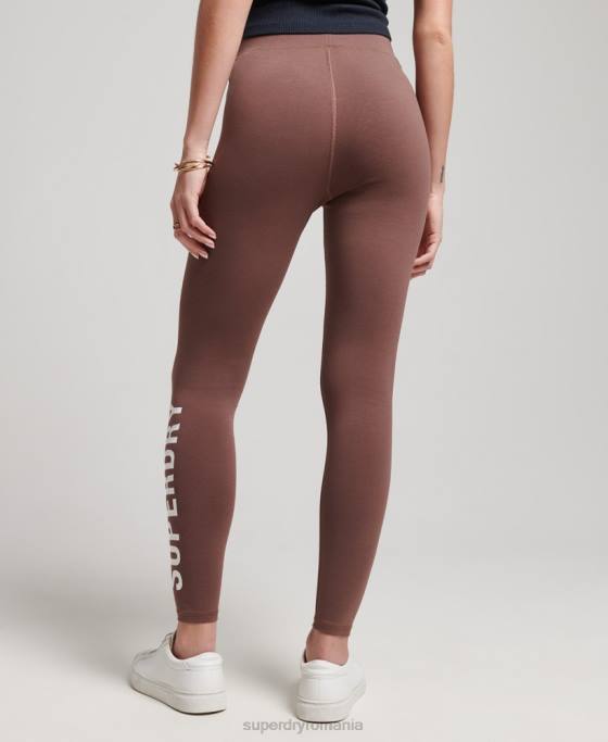 Superdry jambiere cu talie înaltă de bază îmbrăcăminte prăfuită femei JX0Z4091