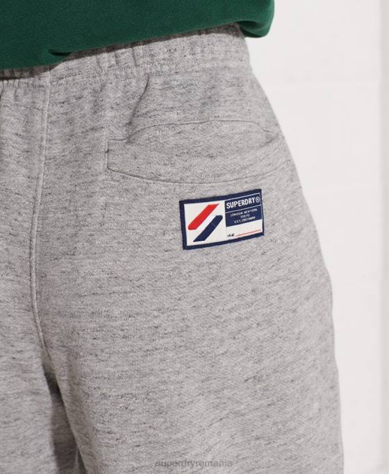 Superdry joggeri ai colegiului urban îmbrăcăminte gri deschis femei JX0Z6563
