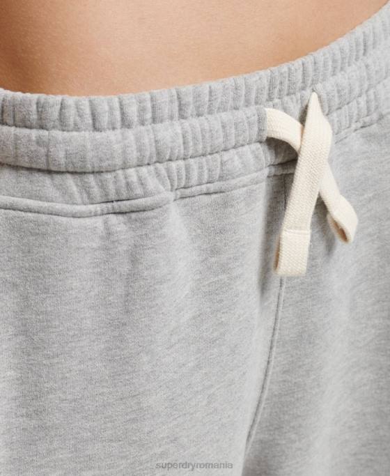 Superdry joggeri colegiali de epocă îmbrăcăminte gri femei JX0Z6511