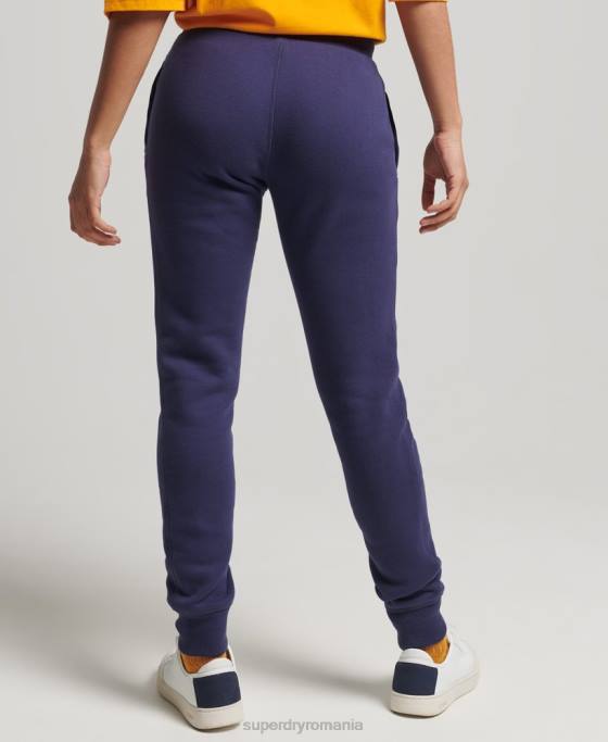 Superdry joggeri colegiali de epocă îmbrăcăminte marina femei JX0Z6557