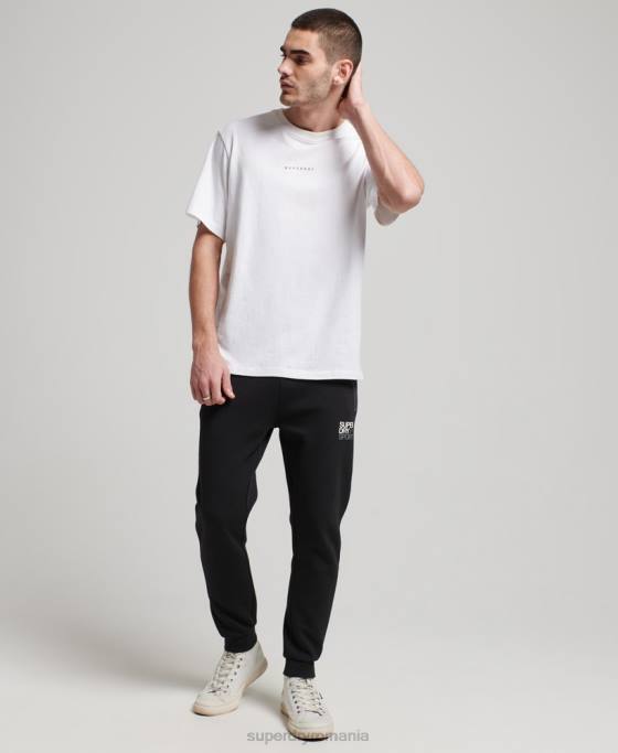 Superdry joggeri gymtech îmbrăcăminte negru bărbați JX0Z1415