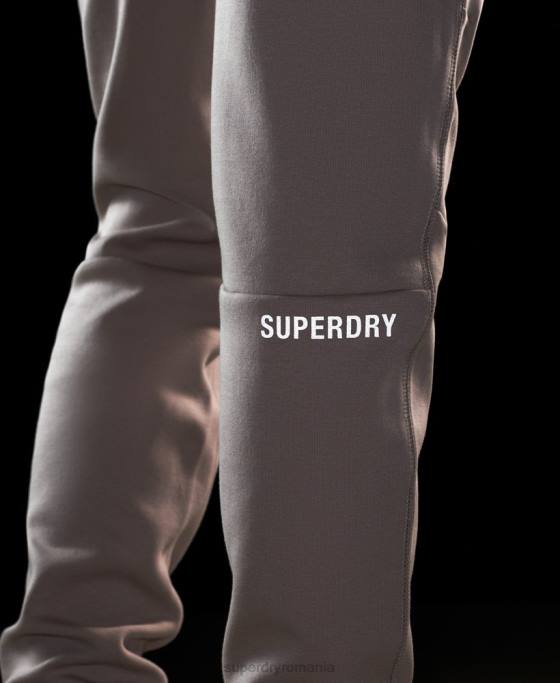 Superdry joggeri tech îmbrăcăminte gri deschis femei JX0Z3897