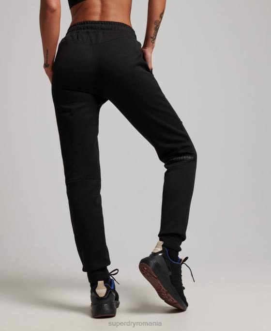 Superdry joggeri tech îmbrăcăminte negru femei JX0Z3921