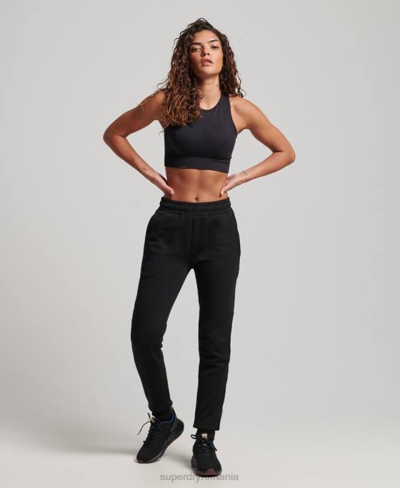 Superdry joggeri tech îmbrăcăminte negru femei JX0Z3921
