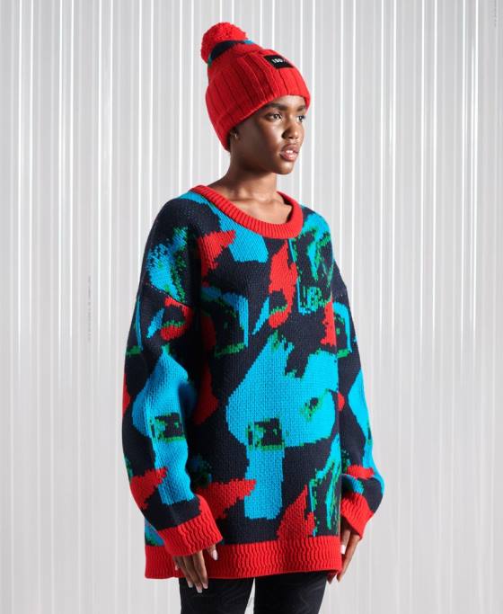 Superdry jumper sdx football camo editie limitata îmbrăcăminte multi bărbați JX0Z5350