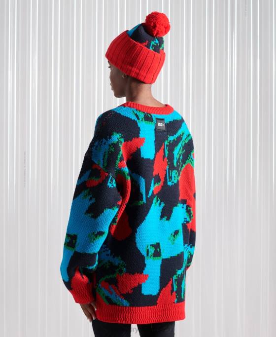 Superdry jumper sdx football camo editie limitata îmbrăcăminte multi bărbați JX0Z5350