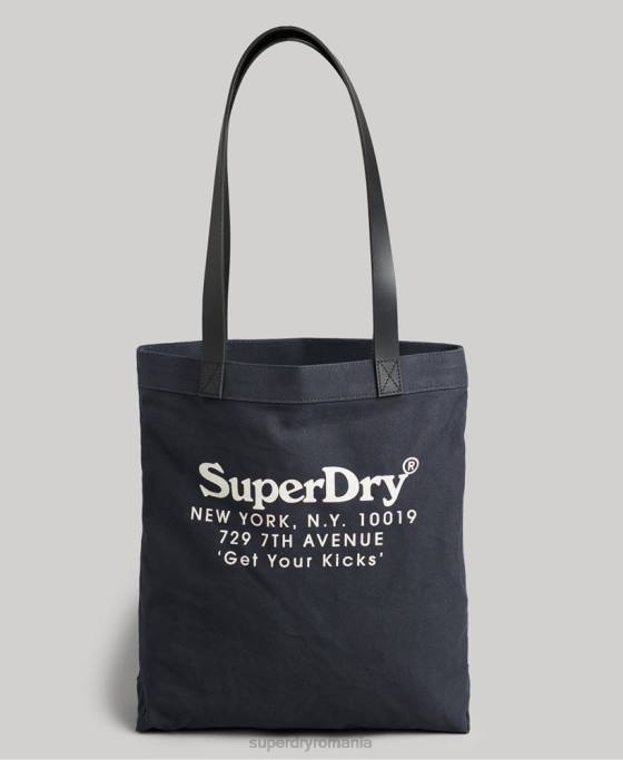 Superdry magazin de grafică vintage accesorii întuneric bărbați JX0Z1874