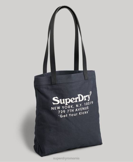 Superdry magazin de grafică vintage accesorii întuneric bărbați JX0Z1874