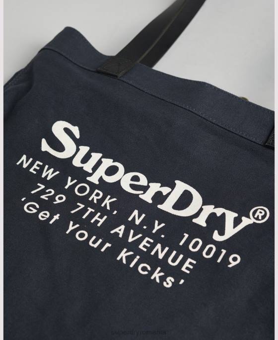 Superdry magazin de grafică vintage accesorii întuneric bărbați JX0Z1874