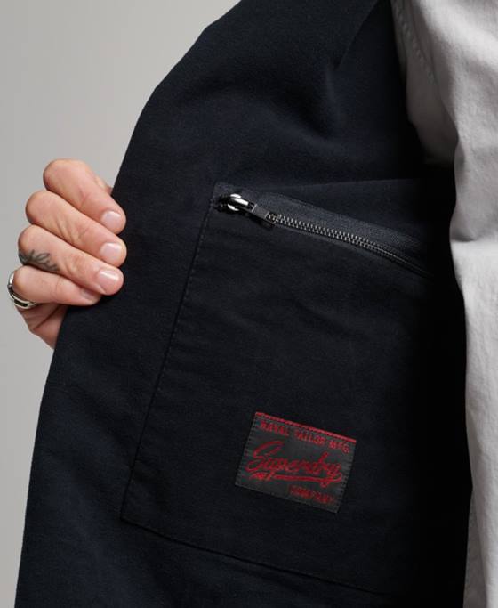 Superdry magazin de negustor - palton moleskin îmbrăcăminte marina bărbați JX0Z1103