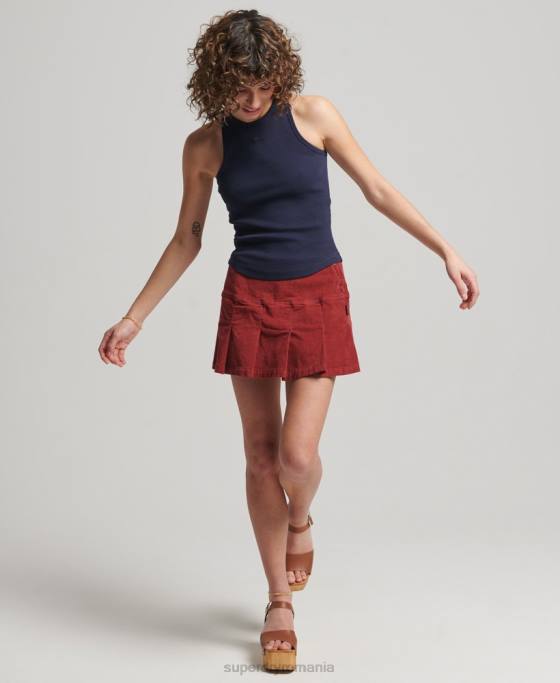 Superdry maiou esențial îmbrăcăminte marina femei JX0Z3000