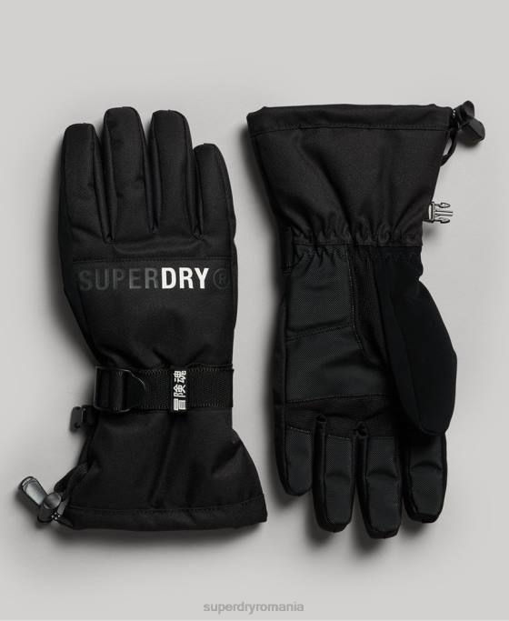 Superdry mănuși de salvare supremă accesorii negru femei JX0Z4112