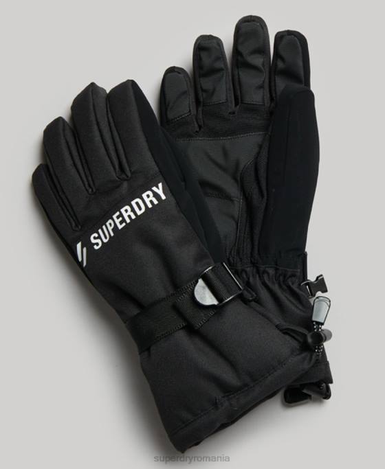 Superdry mănuși de zăpadă accesorii negru bărbați JX0Z1390