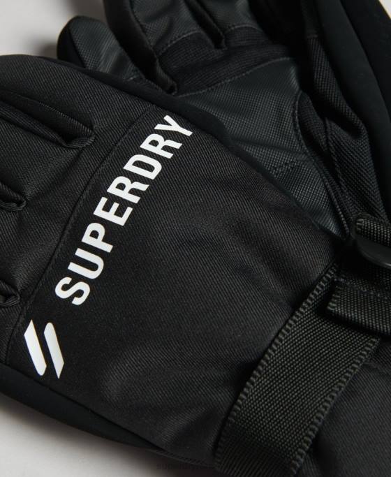 Superdry mănuși de zăpadă accesorii negru bărbați JX0Z1390