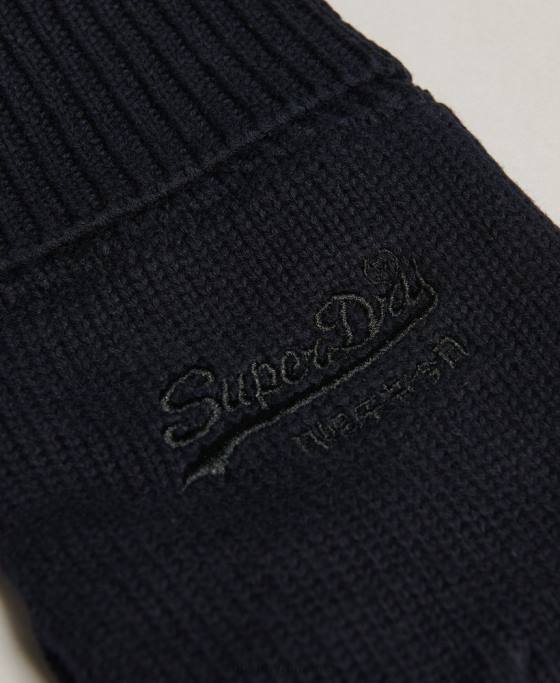 Superdry mănuși simple esențiale accesorii marina bărbați JX0Z1705