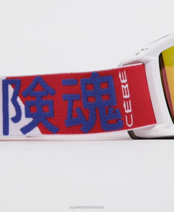 Superdry ochelari de protecție cebe de referință accesorii alb bărbați JX0Z1395