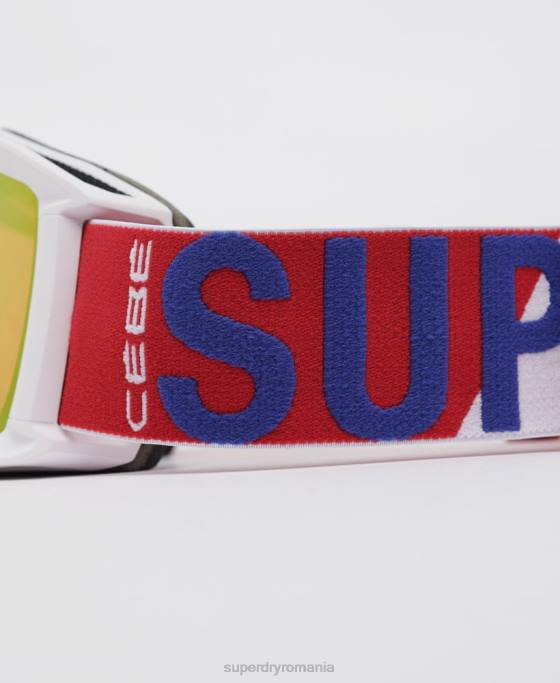 Superdry ochelari de protecție cebe de referință accesorii alb bărbați JX0Z1395