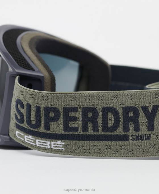 Superdry ochelari de protecție cebe de referință accesorii verde bărbați JX0Z1397