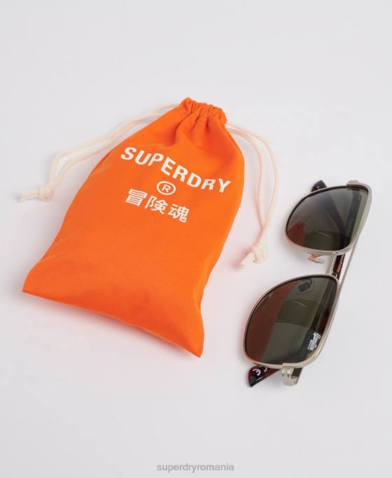 Superdry ochelari de soare harrison accesorii argint bărbați JX0Z1752